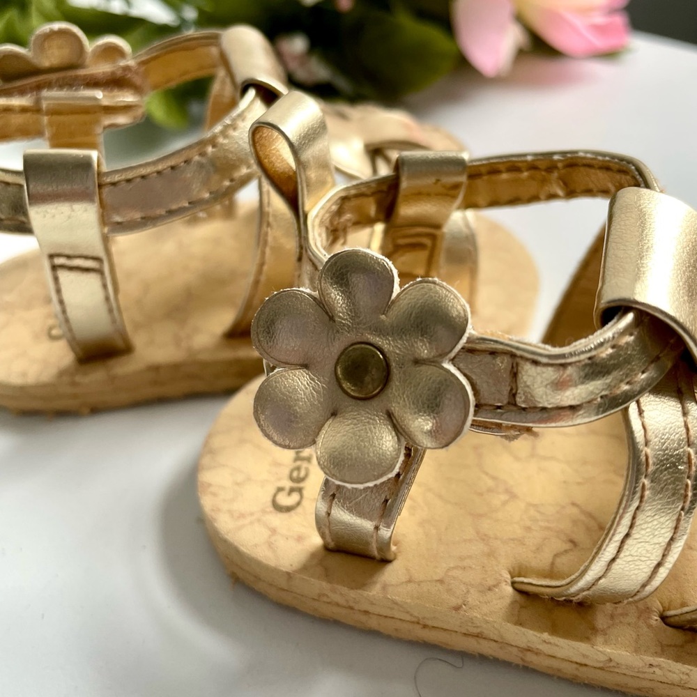 Super cute metallic baby sandals - Picture 9 of 13